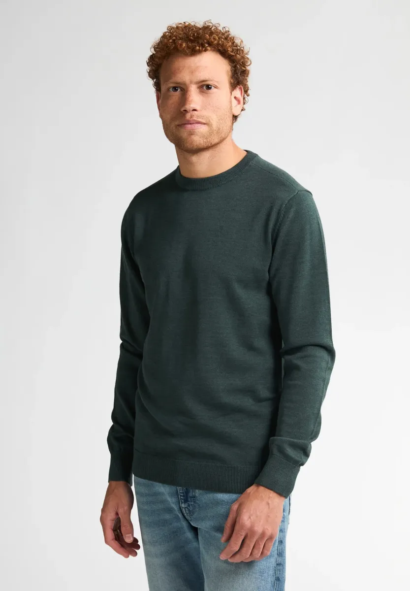 FINE-STEAMBOAT - Strickpullover - bottle