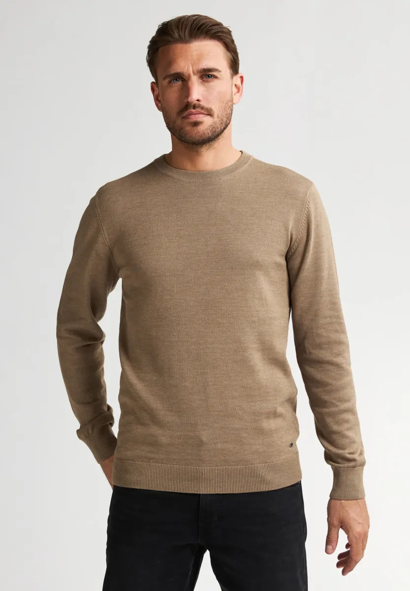 FINE-STEAMBOAT - Strickpullover - oak