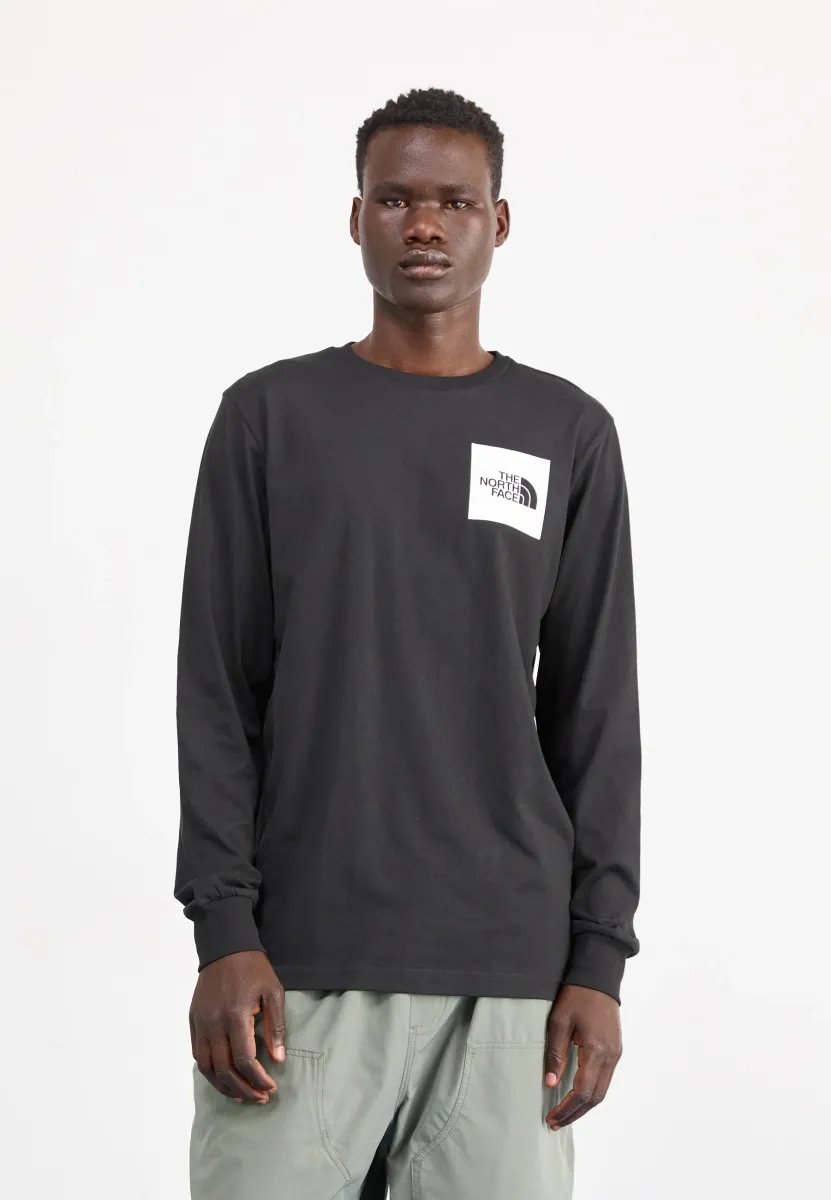 FINE TEE - Langarmshirt - black