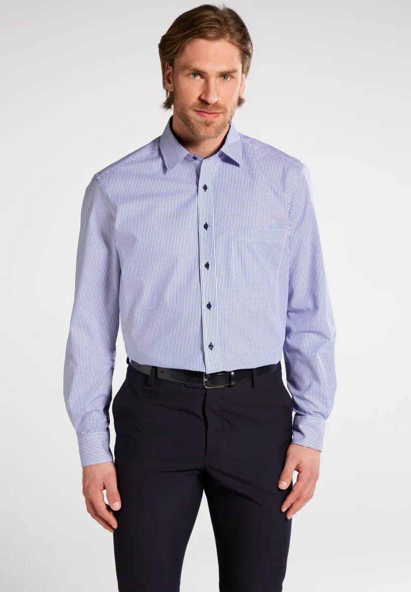 FINELINER TWILL-HEMD - COMFORT FIT - Hemd - hellblau