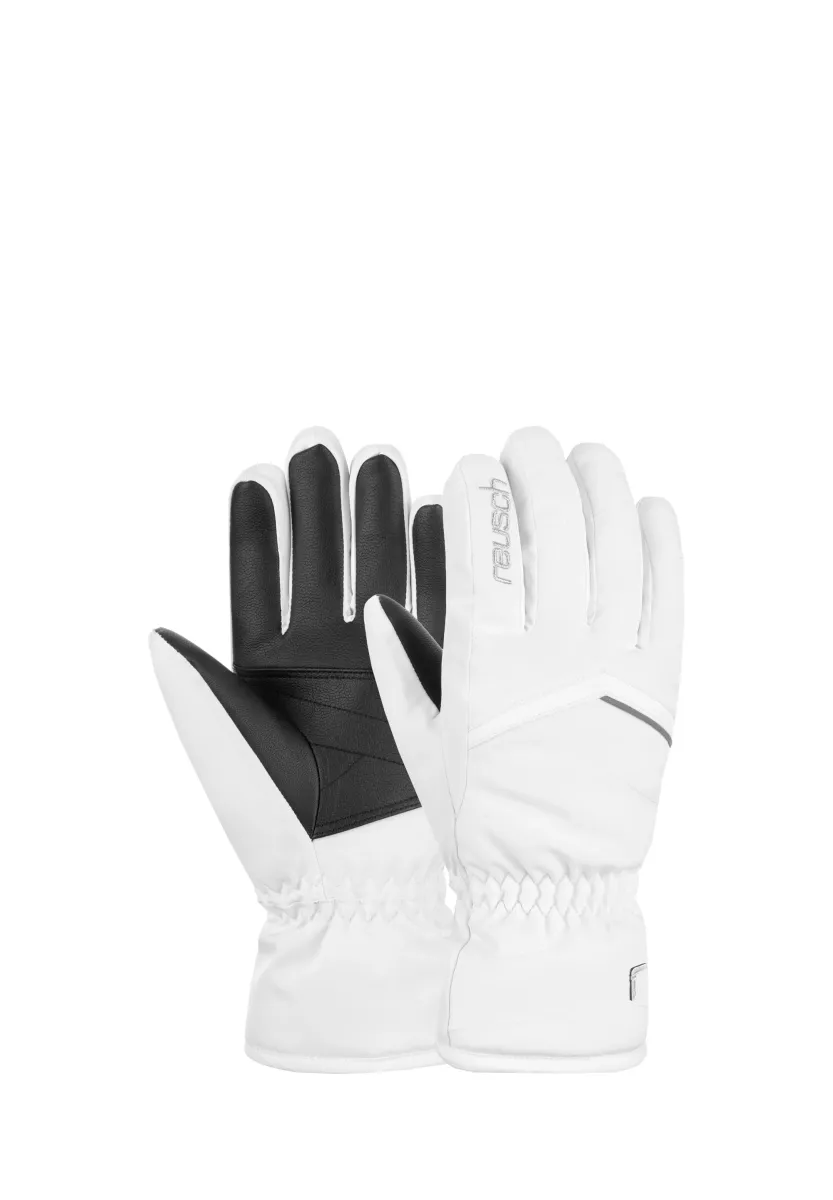 FINGERED - Fingerhandschuh - white silver