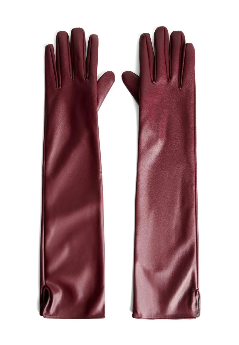 Fingerhandschuh - bordeaux