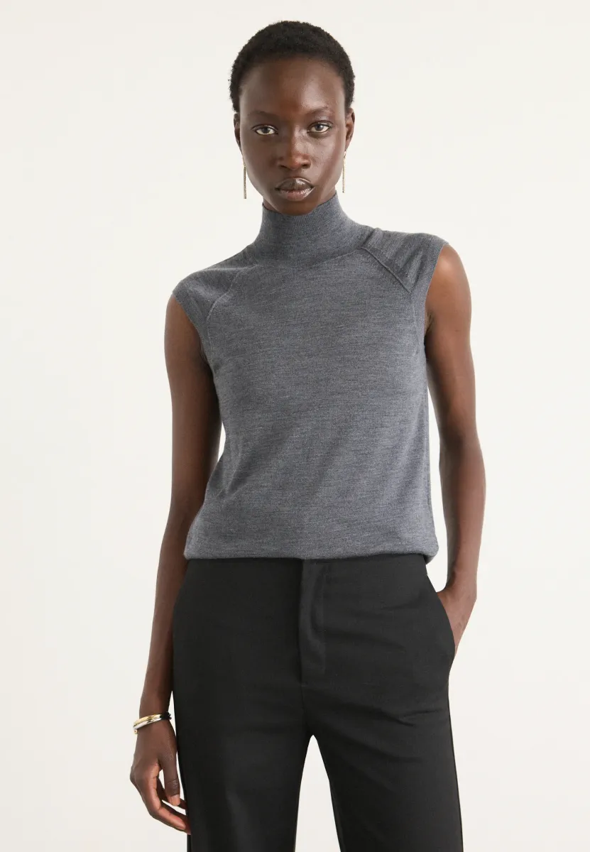 FIPINI - Strickpullover - dark grey