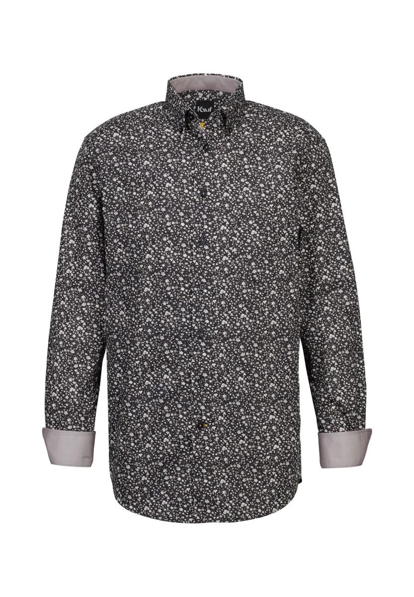 FIRENZE BUTTON DOWN - Hemd - black
