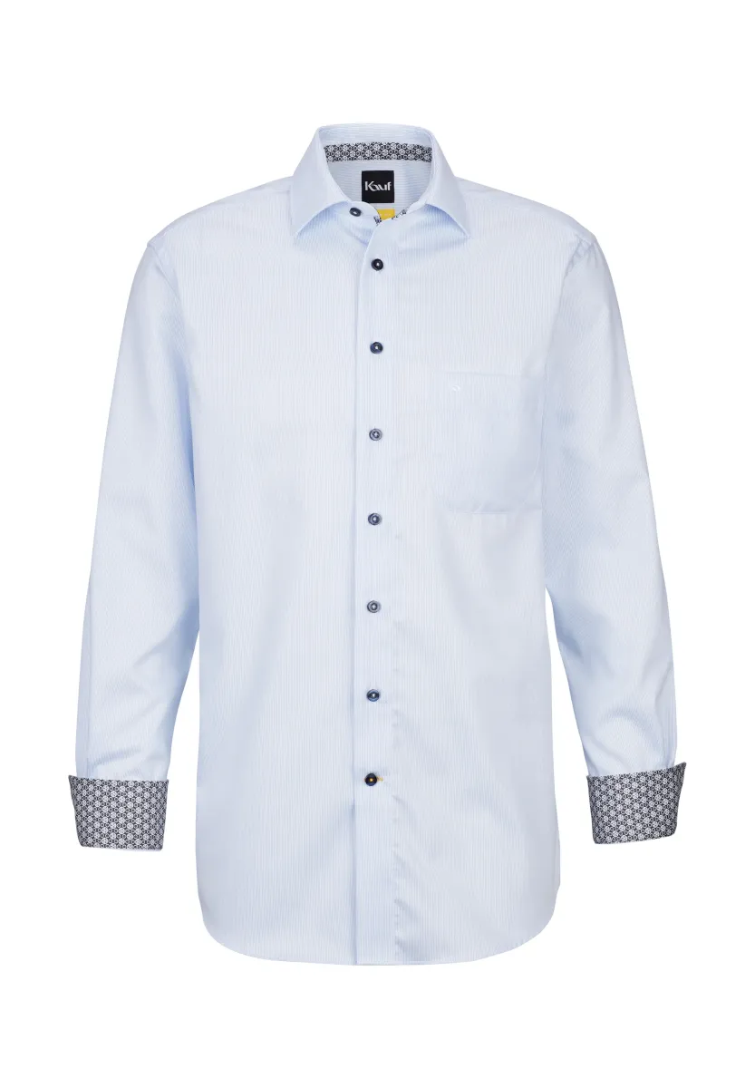 FIRENZE NEW KENT LANGARM - Businesshemd - light blue