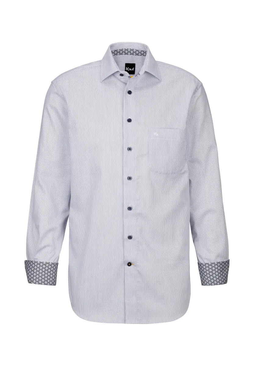 FIRENZE NEW KENT LANGARM - Hemd - light blue