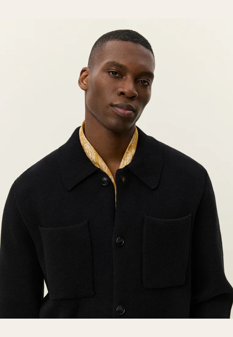 FISCHER MILANO OVERSHIRT - Hemd - black