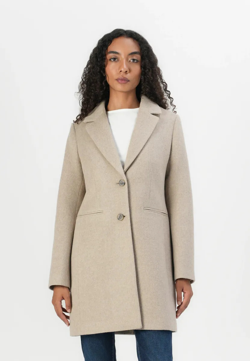 FITTED COAT - Klassischer Mantel - natural beige