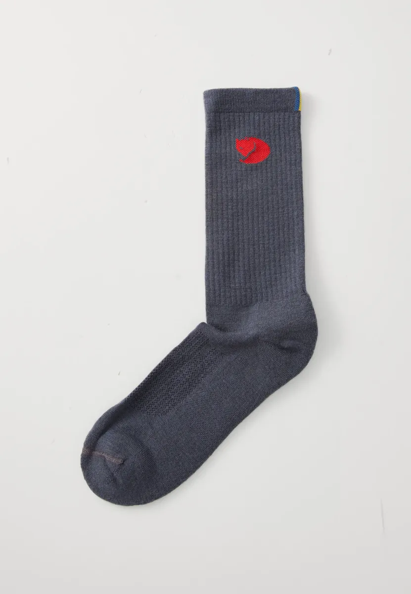 FJÄLLRÄVEN WOOL SOCK UNISEX - Sportsocken - navy