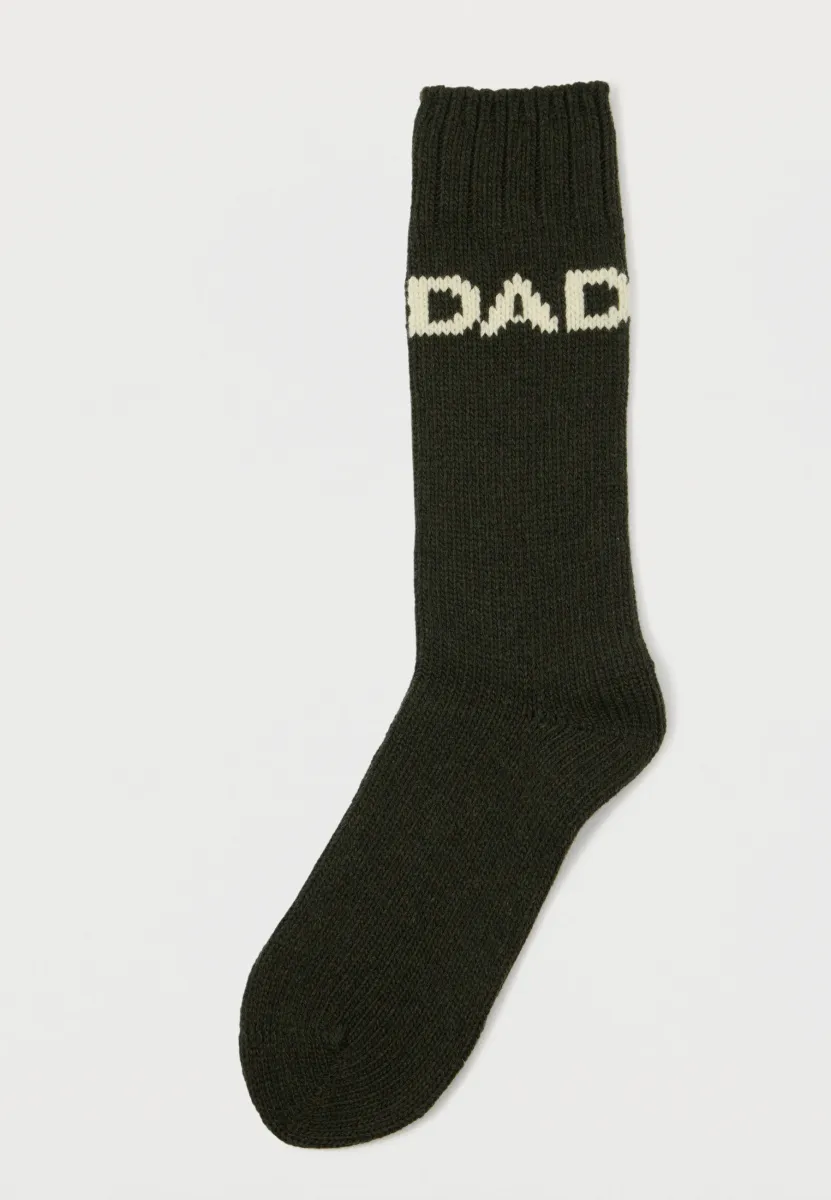 FJÄLLSOCKS DAD - Socken - deep khaki