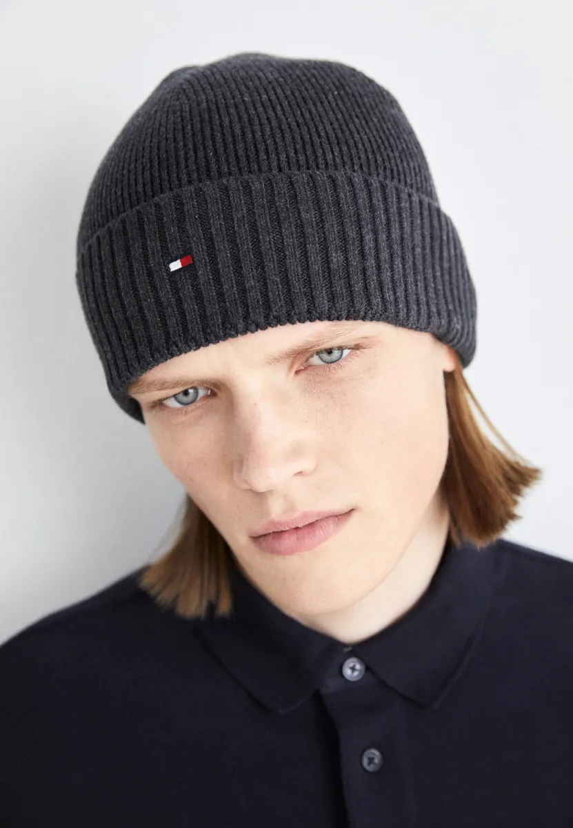FLAG BEANIE UNISEX - Mütze - charcoal gray