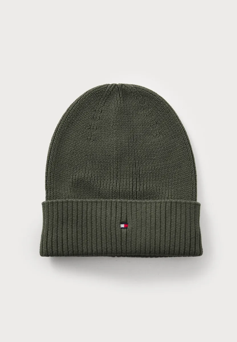 FLAG BEANIE UNISEX - Mütze - pewter green