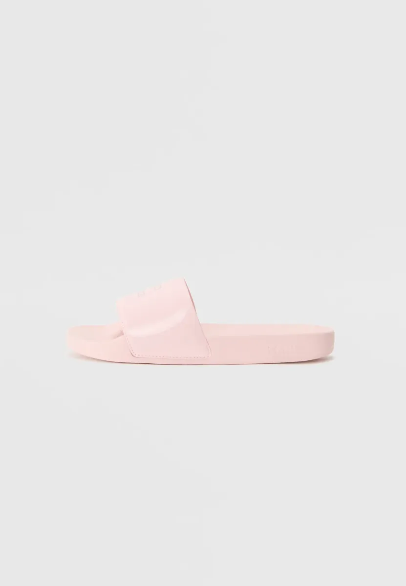 FLAG POOL SLIDE - Pantolette flach - misty pink