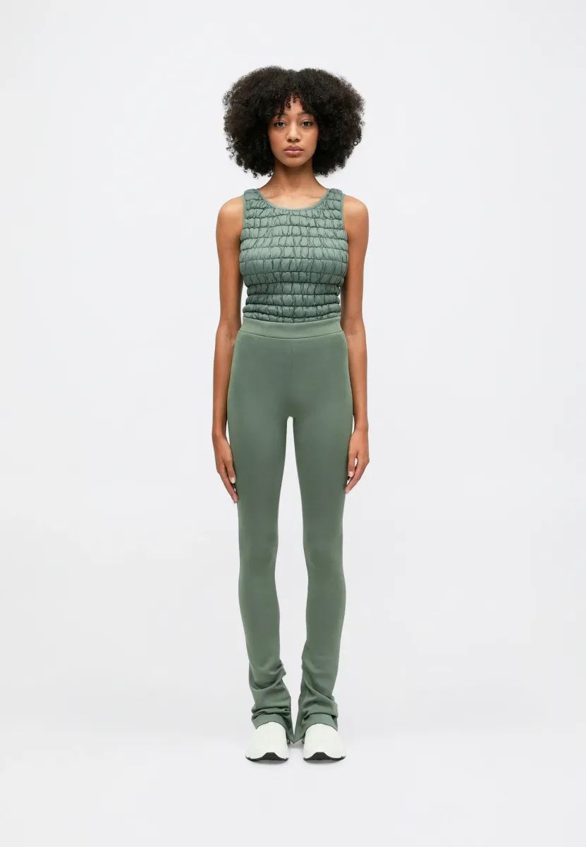 FLAGGY - Jogginghose - green greysh