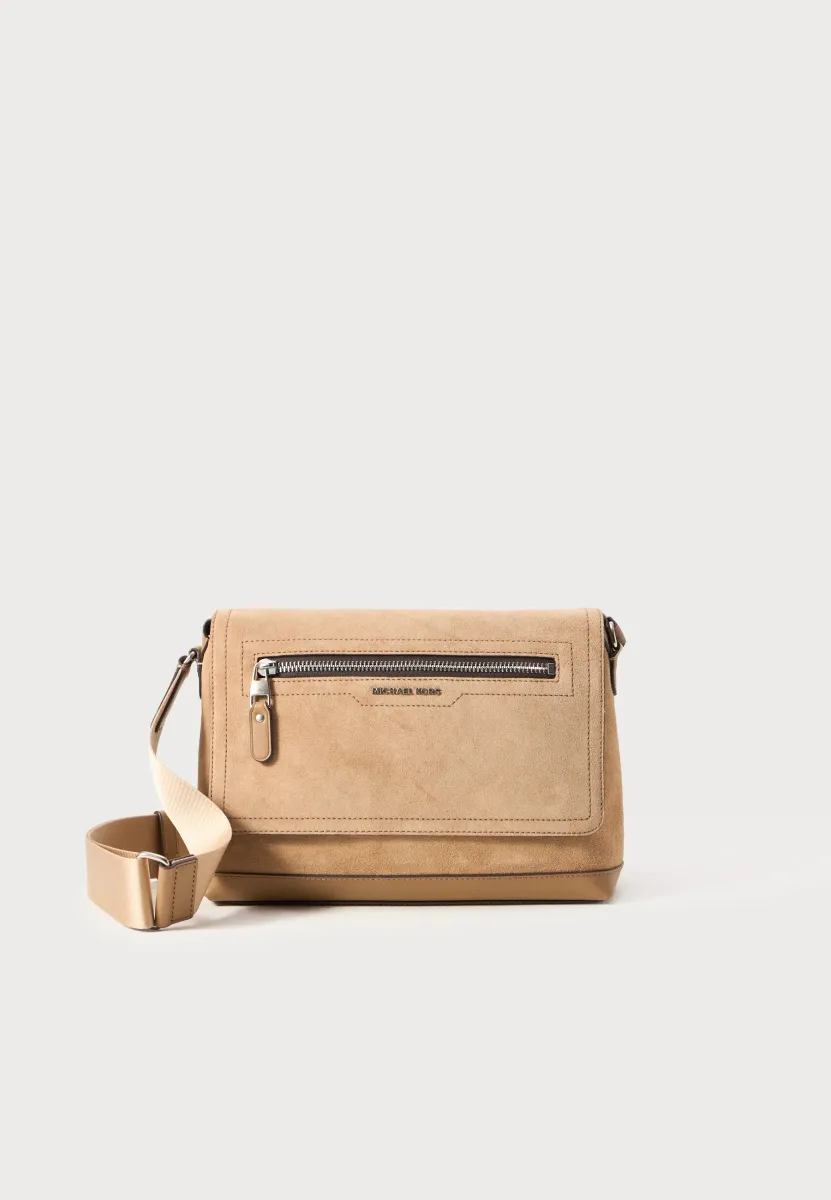 FLAP MESSENGER UNISEX - Umhängetasche - camel