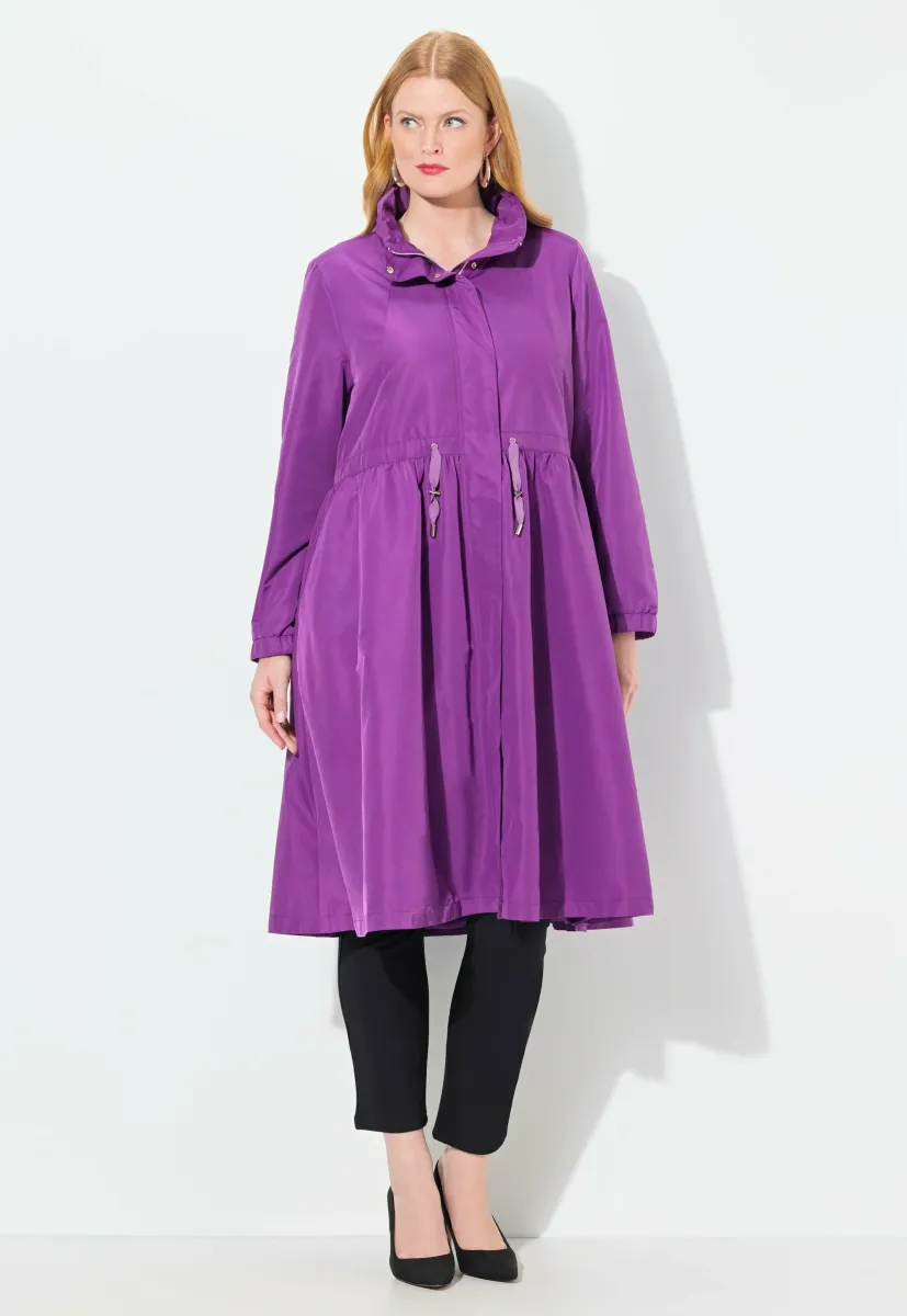 FLARED   - Parka - blackberry