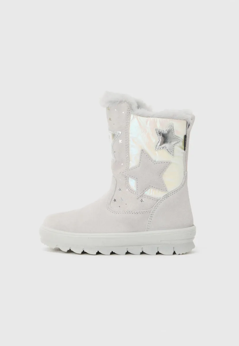 FLAVIA - Snowboot/Winterstiefel - hellgrau/weiss