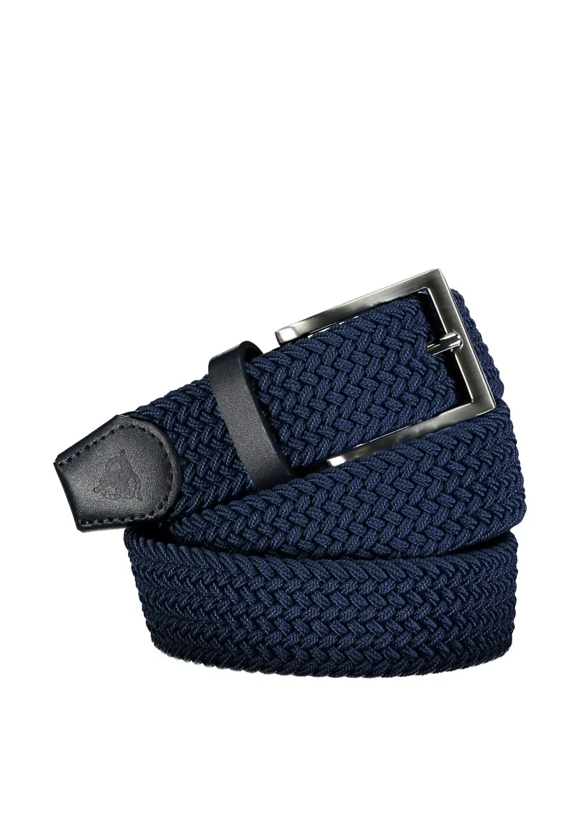 FLECHT - Flechtgürtel - dunkelblau