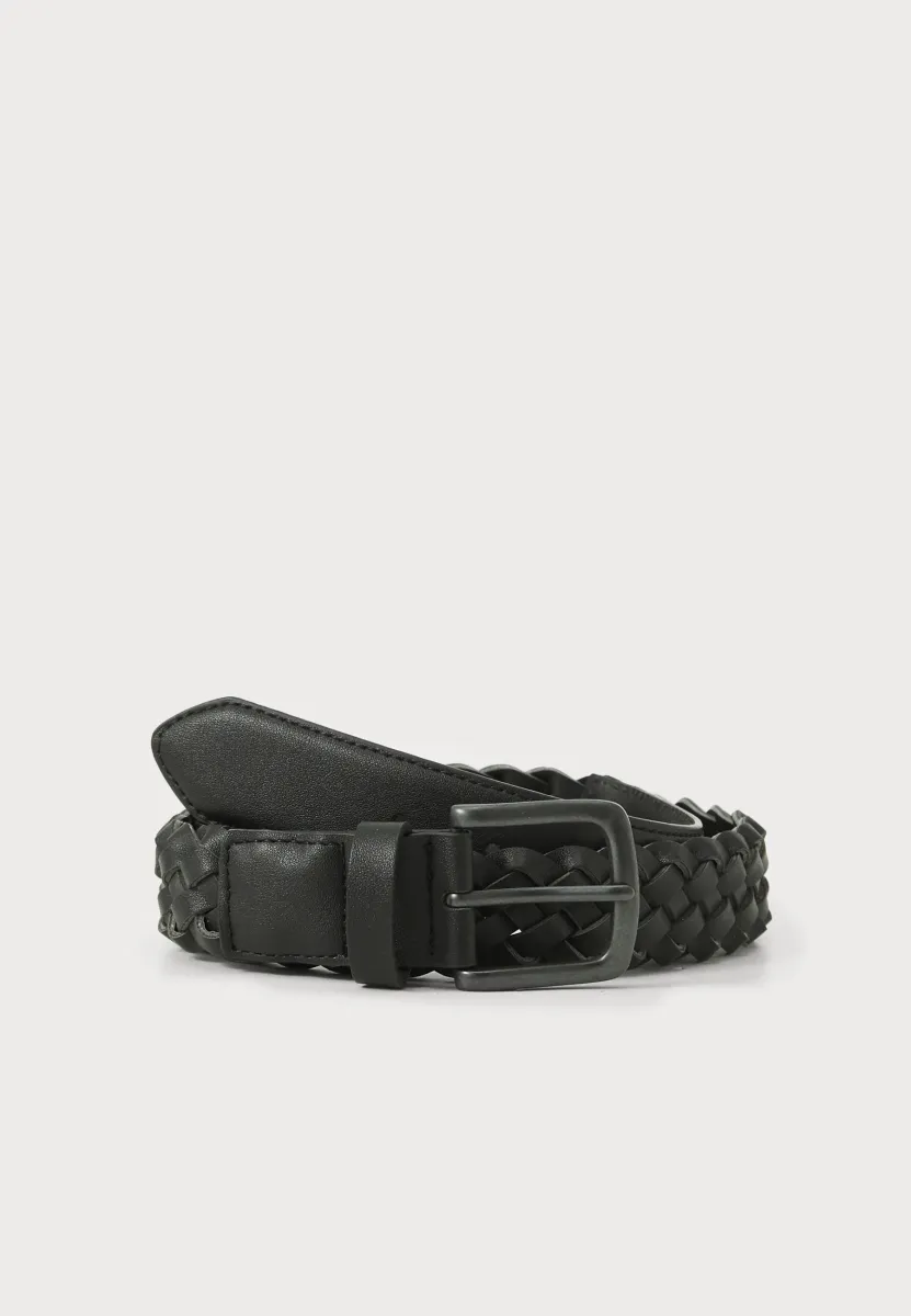 Flechtgürtel - black