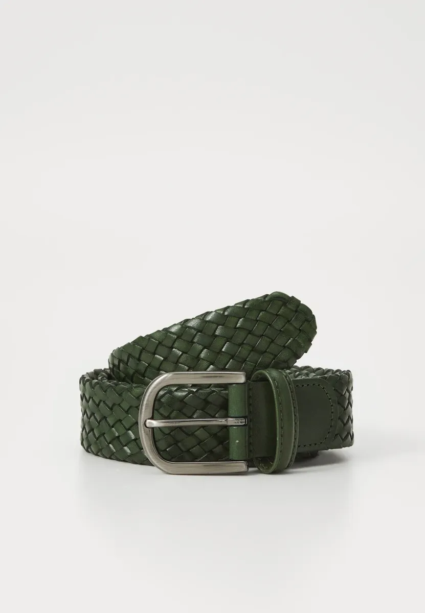 Flechtgürtel - green