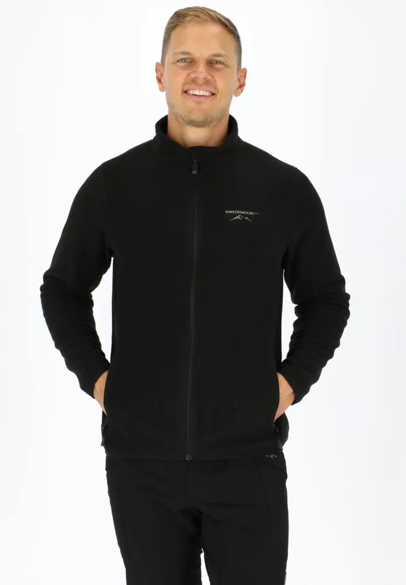 Fleecejacke - black charcoal