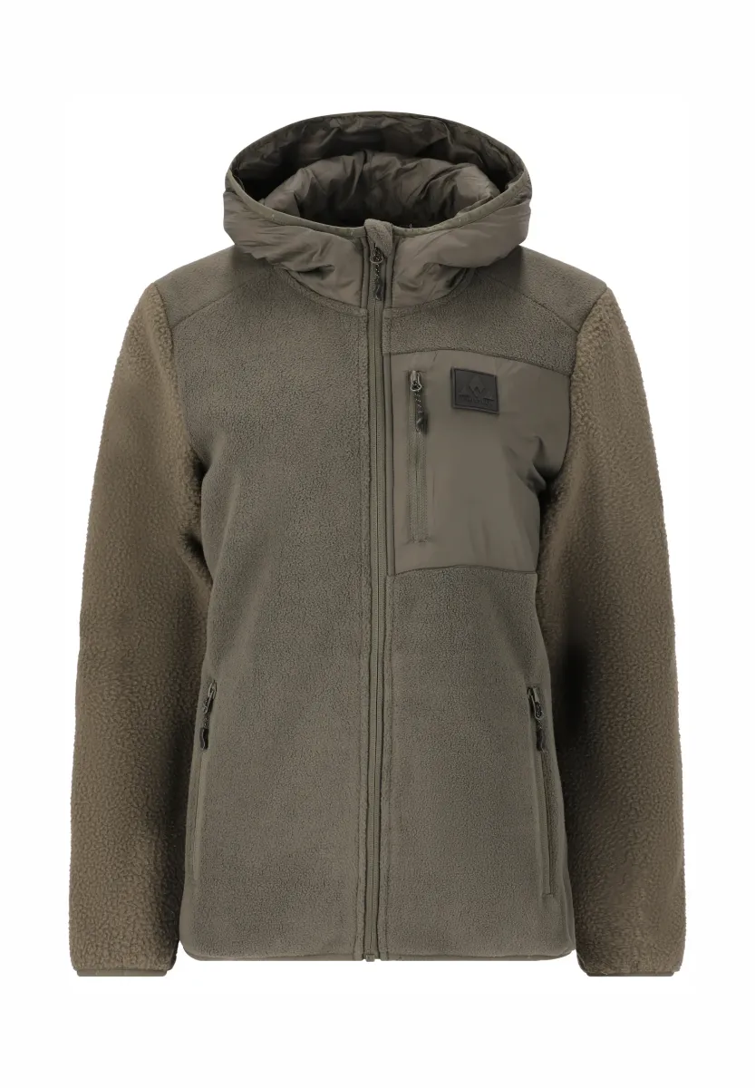 Fleecejacke - black ink