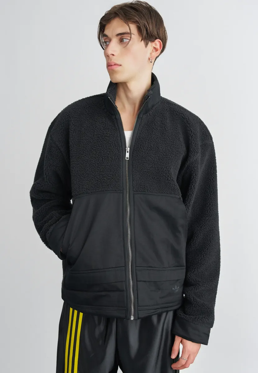 Fleecejacke - black