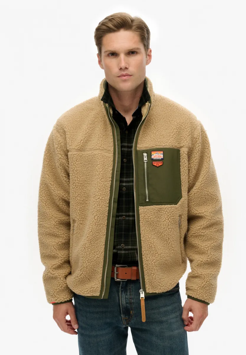 Fleecejacke - classic tan brown