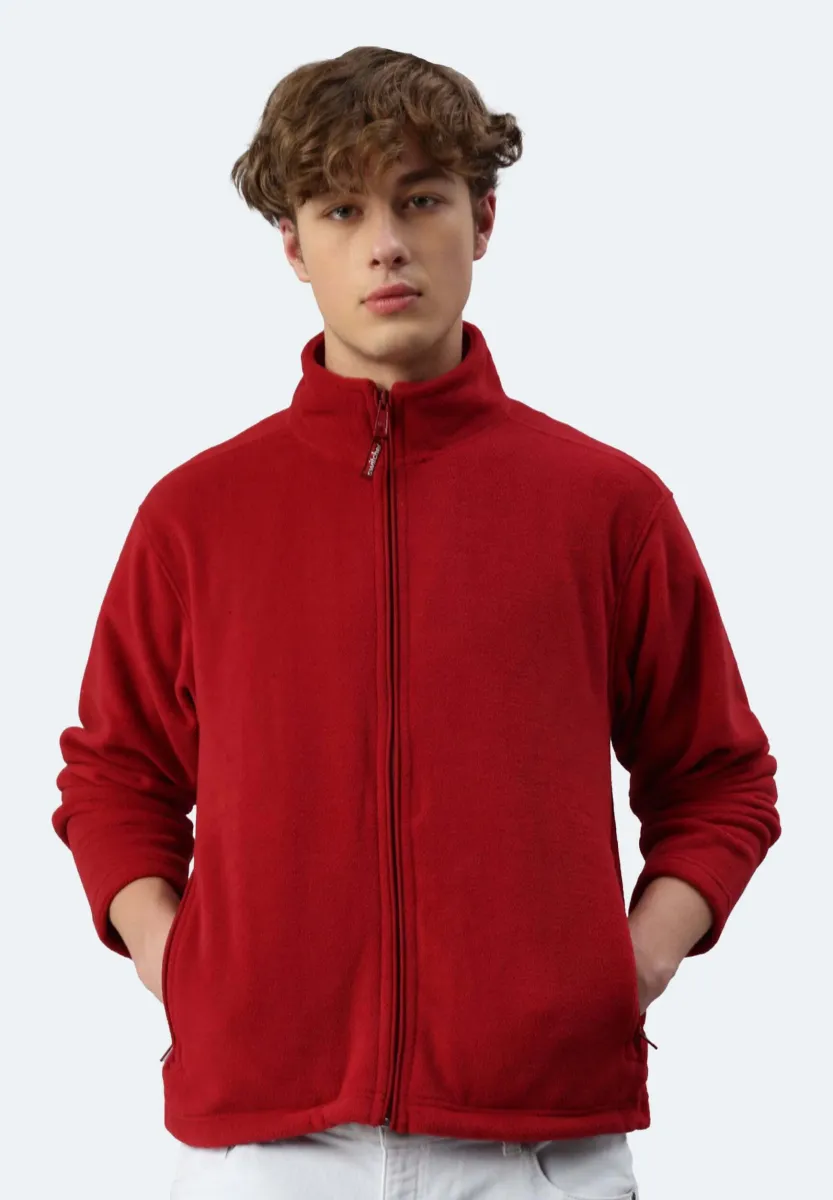 Fleecejacke - ketchup