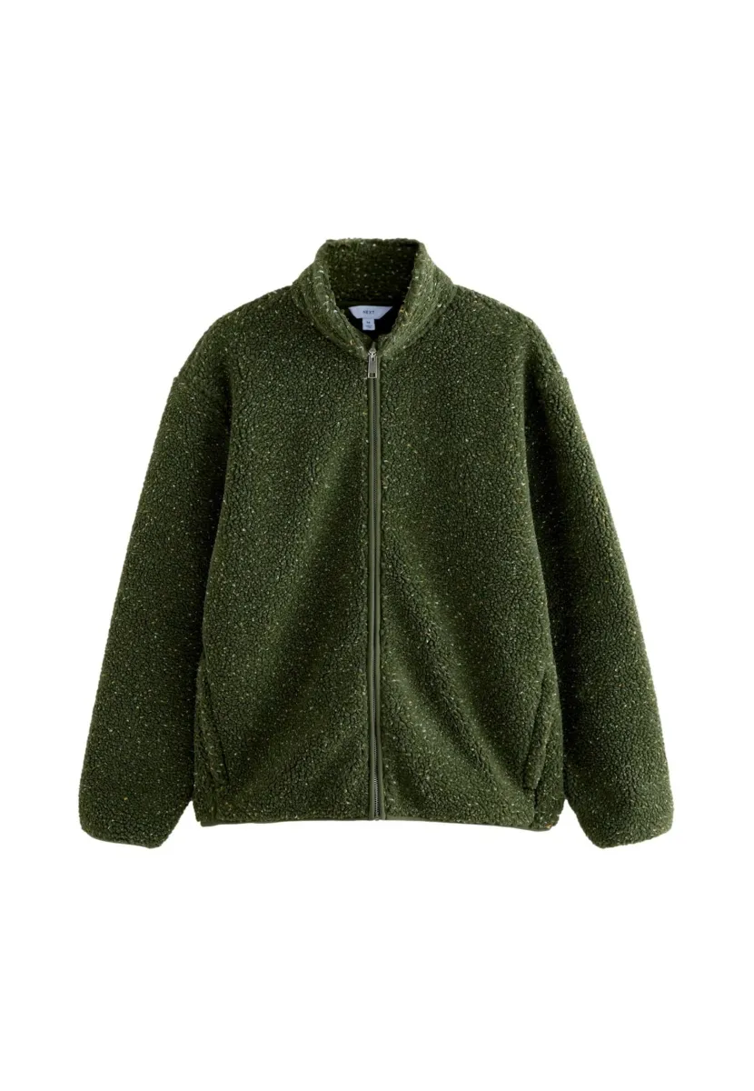 Fleecejacke - khaki green nep