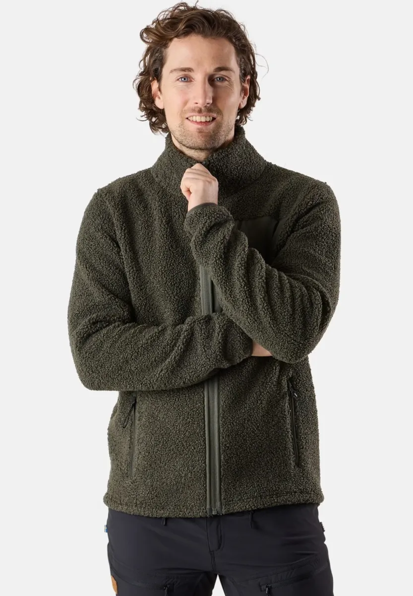 Fleecejacke - olive green
