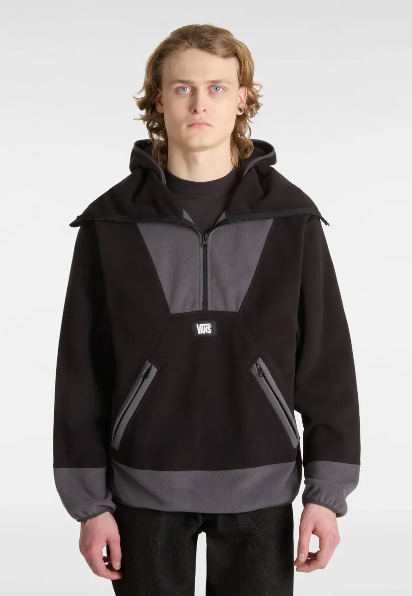 Fleecepullover - black