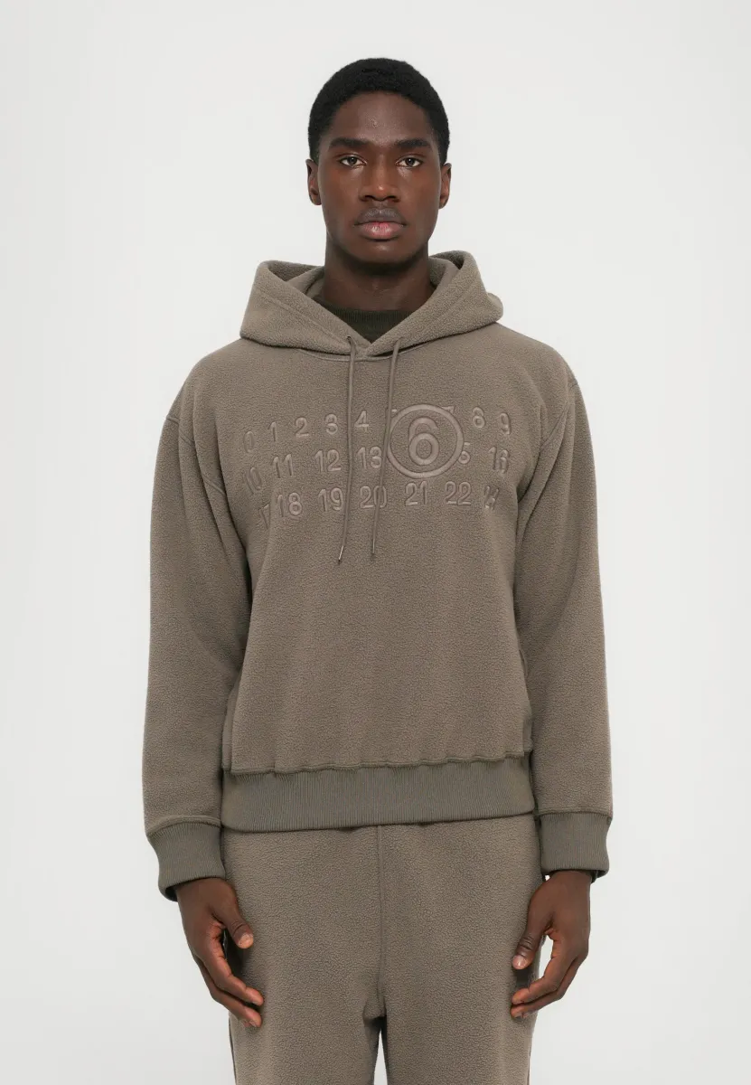 Fleecepullover - taupe