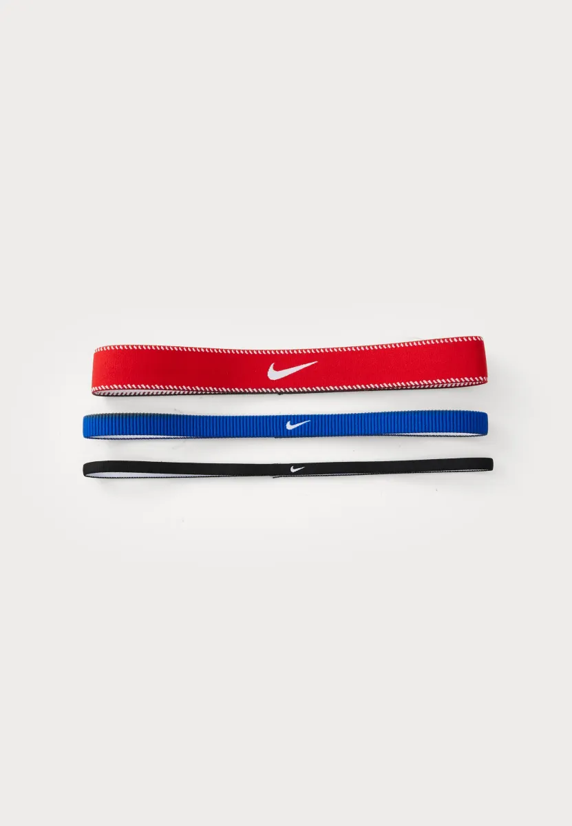 FLEX CLASSIC MIXED WIDTH HEADBANDS 3 PACK - Sonstige Accessoires - game royal/university red/white