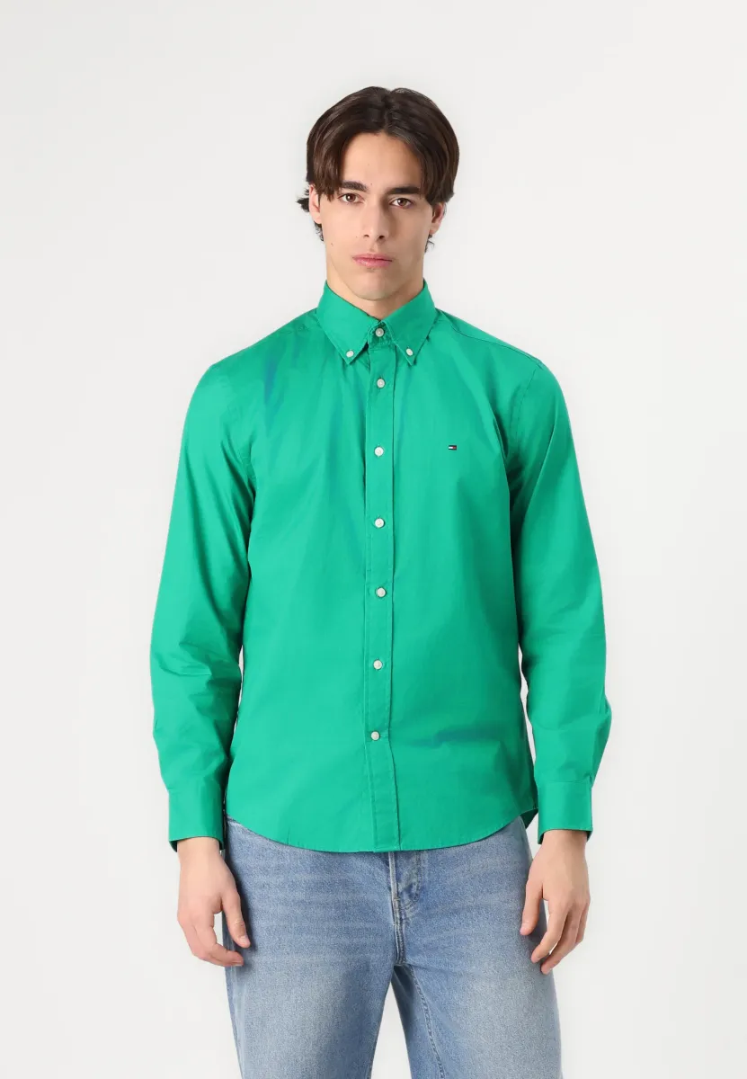 FLEX POPLIN SOLID - Hemd - olympic green