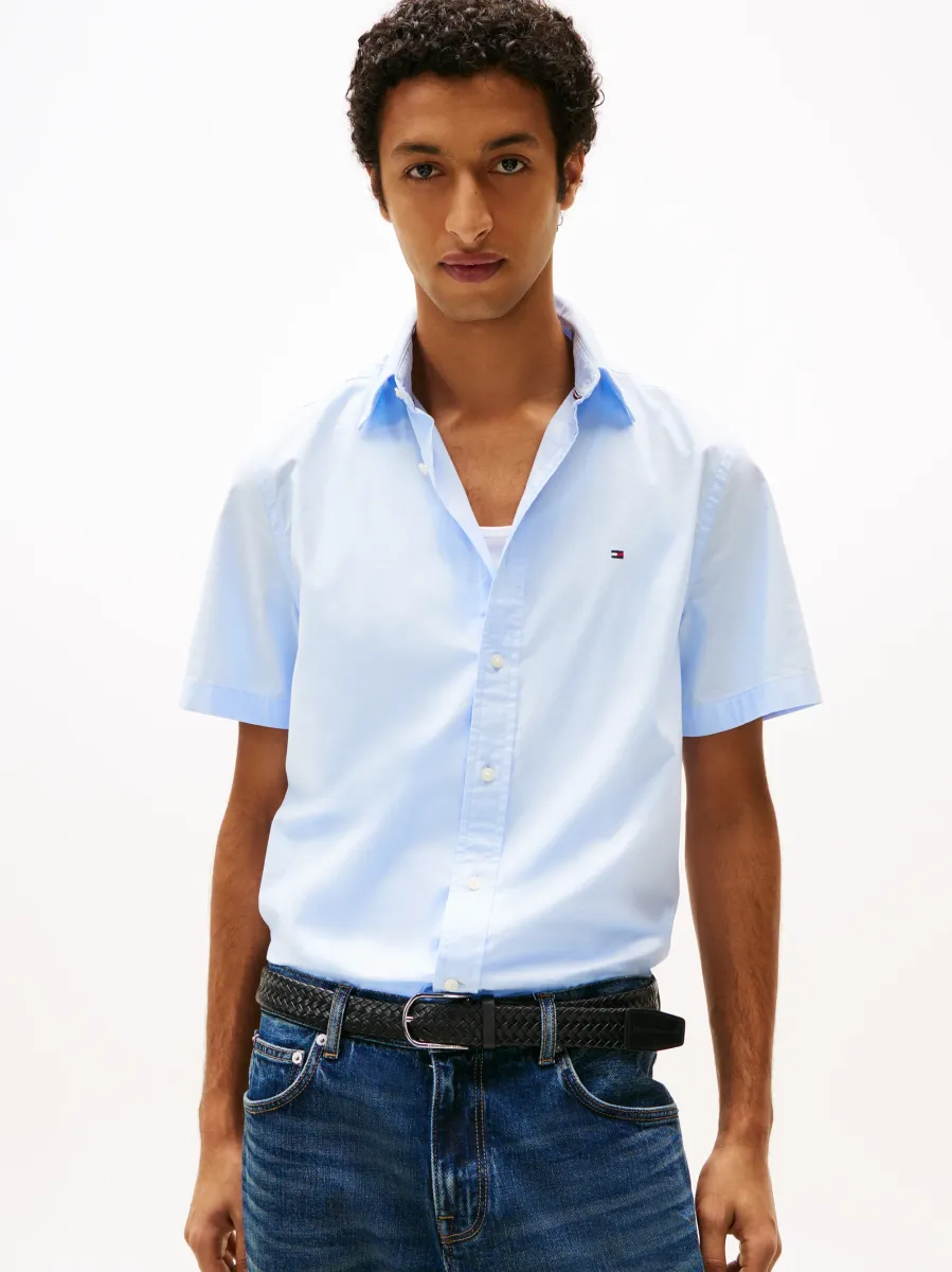 FLEX POPLIN SOLID - Hemd - sweet blue