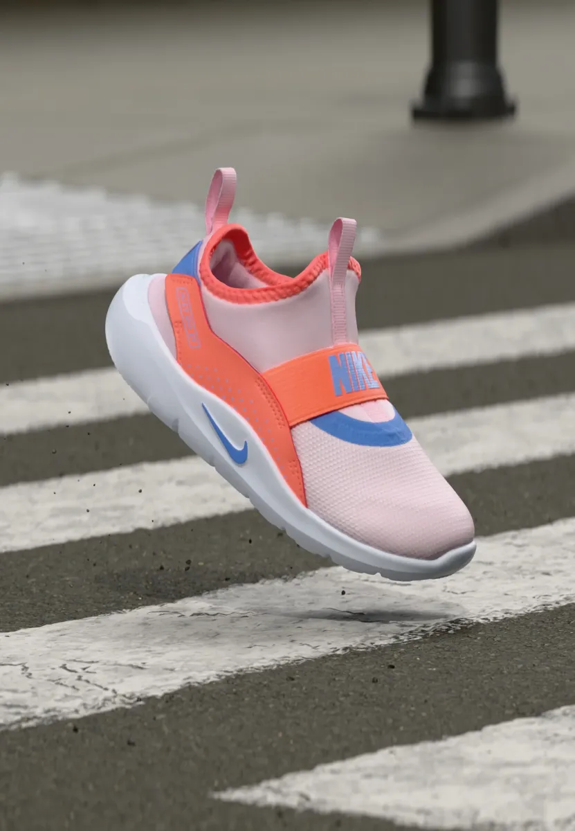 FLEX RUNNER 4 UNISEX - Laufschuh Straße - pink foam/royal pulse/bright mango/white