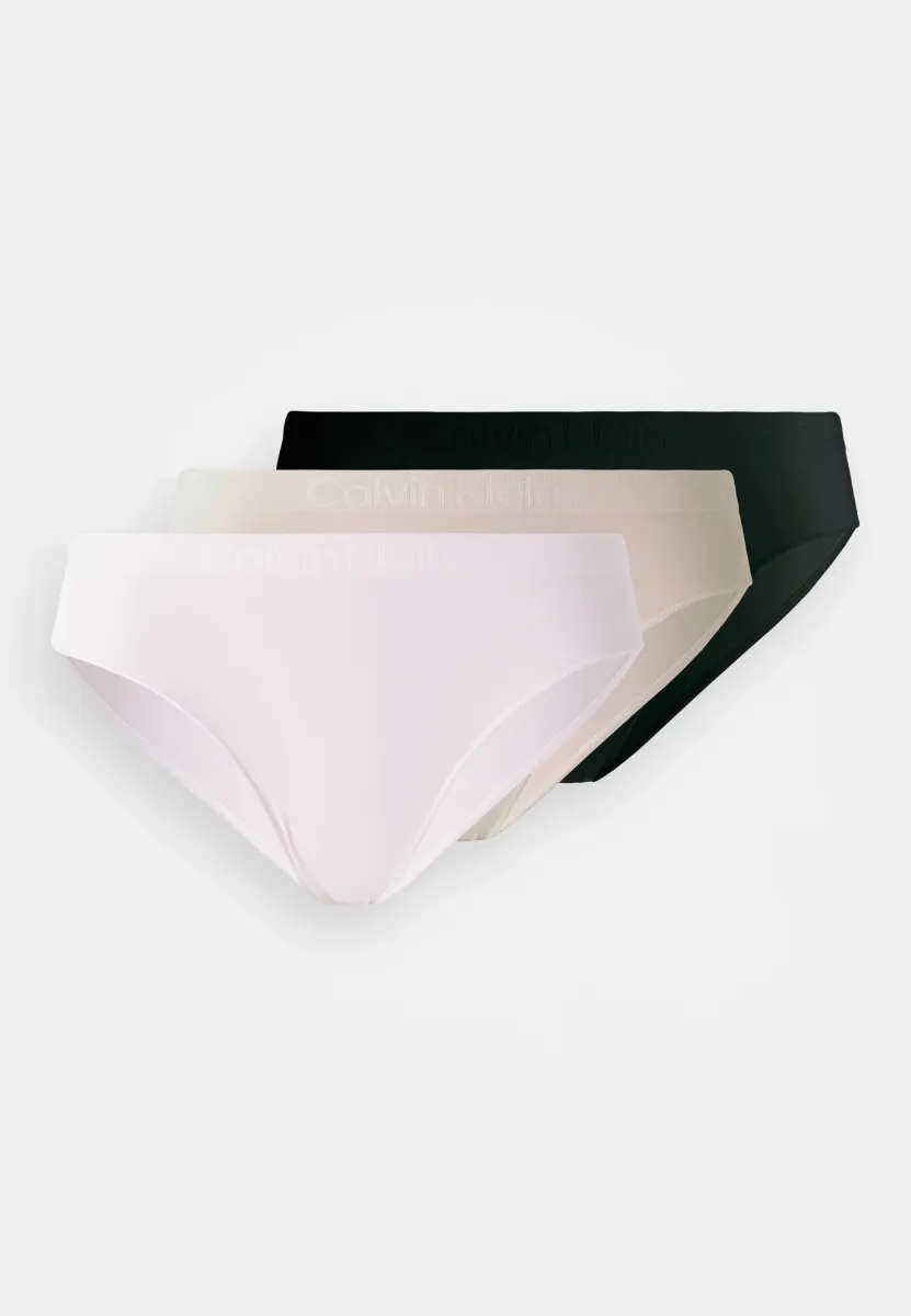 FLEX SEAMLESS 3 PACK - Slip - black/cedar/eggshell