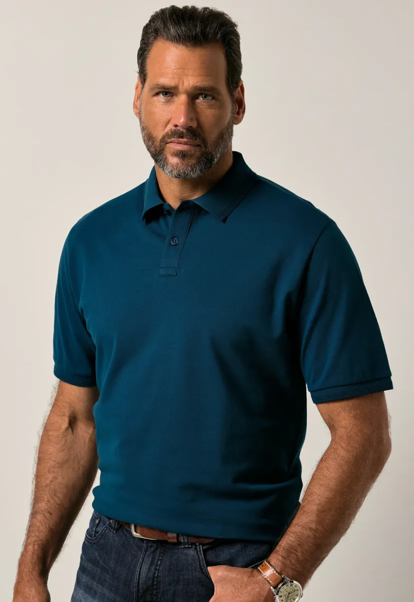 FLEXNAMIC HALBARM - Poloshirt - cerulean