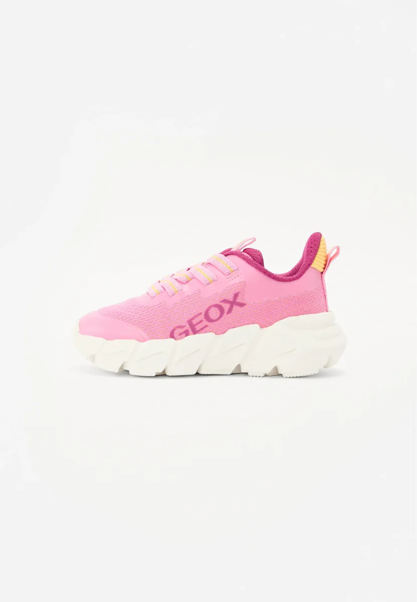 FLEXYPER FAST GIRL - Sneaker low - pink/yellow