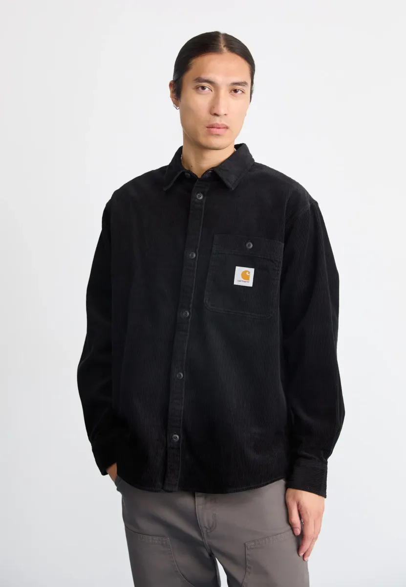 FLINT - Hemd - black