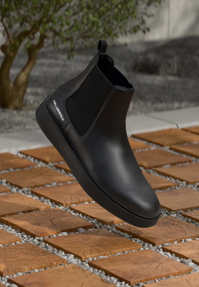 FLINT MID CUT GORE - Stiefelette - black