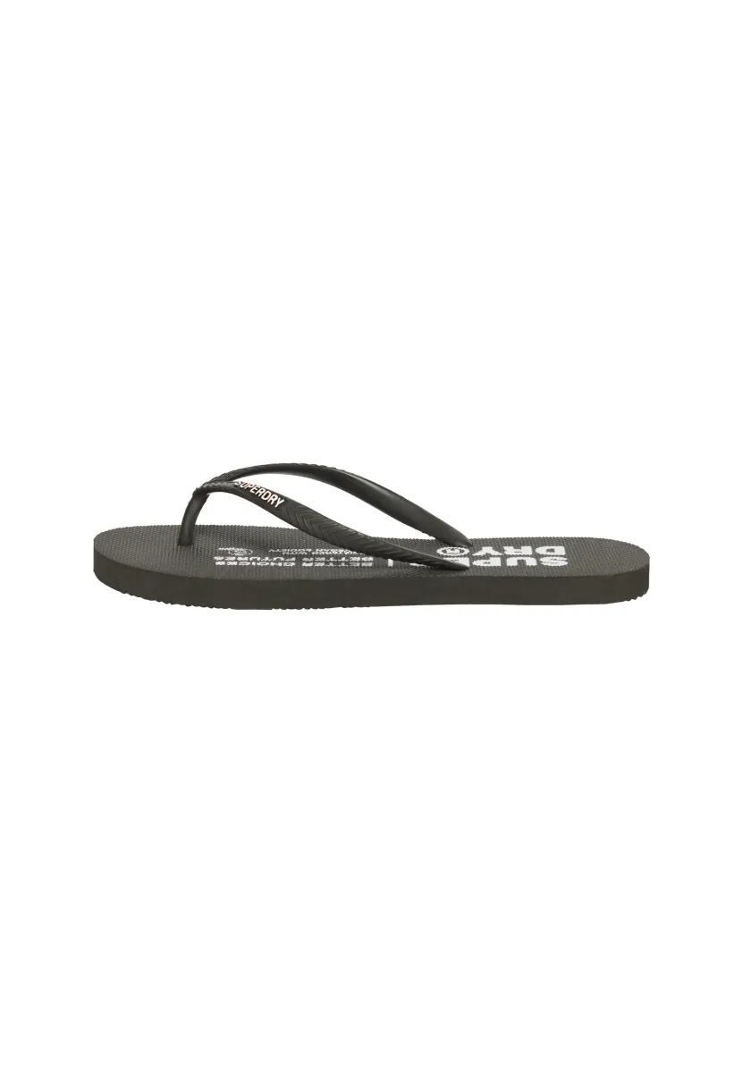 FLIP FLOPS - Bade-Zehentrenner - black