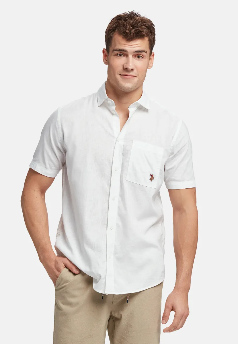 FLORI - Hemd - white