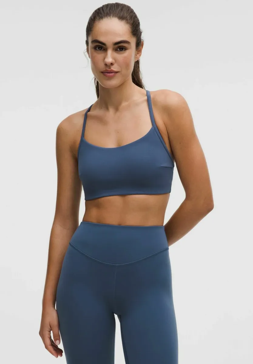 FLOW EVOLVE C/D - Sport-BH mit leichter Stützkraft - blue twill