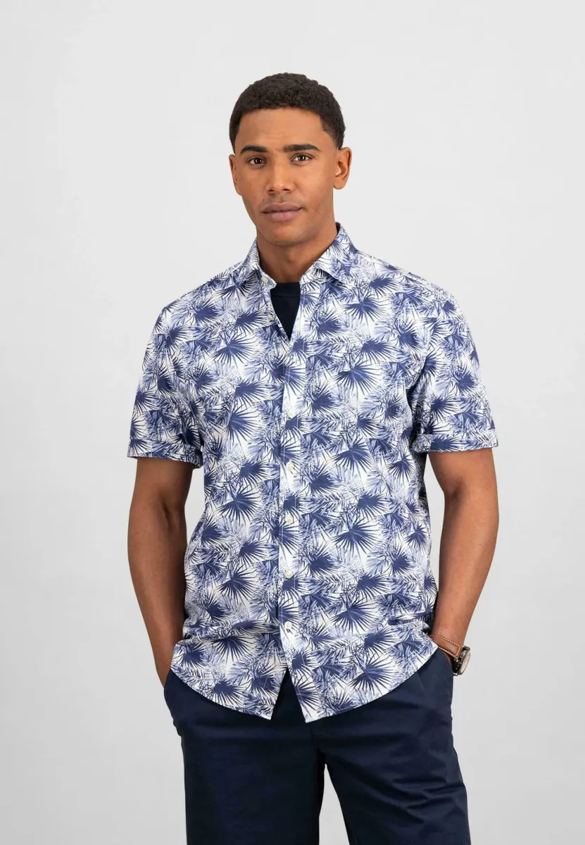FLOWER 1/2 - Hemd - navy