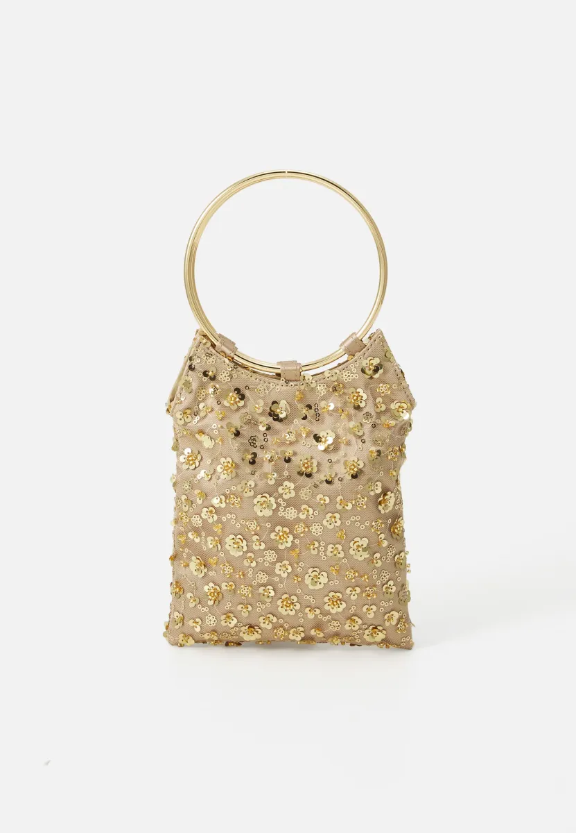 FLOWER - Handtasche - gold-coloured