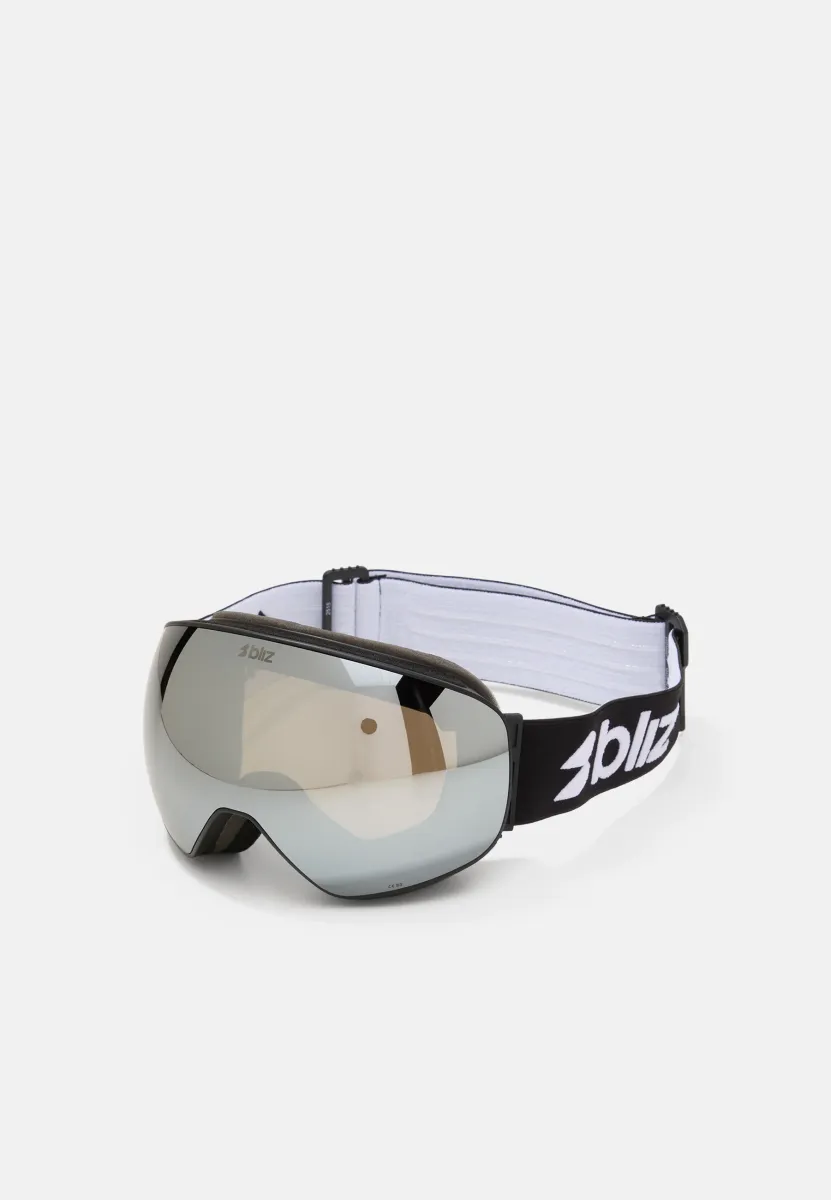 FLOZ UNISEX - Skibrille - matte black/brown/silver-coloured
