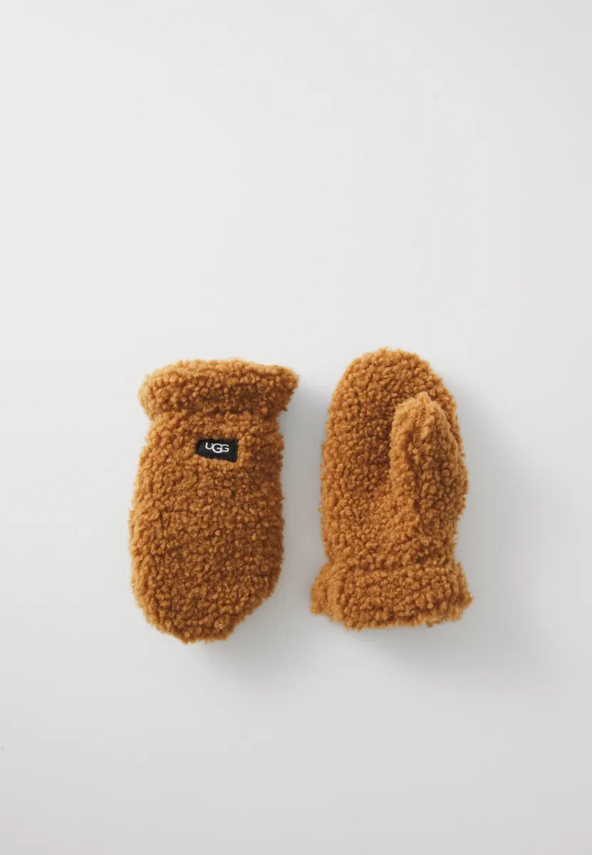FLUFF MITTEN UNISEX - Fäustling - chestnut