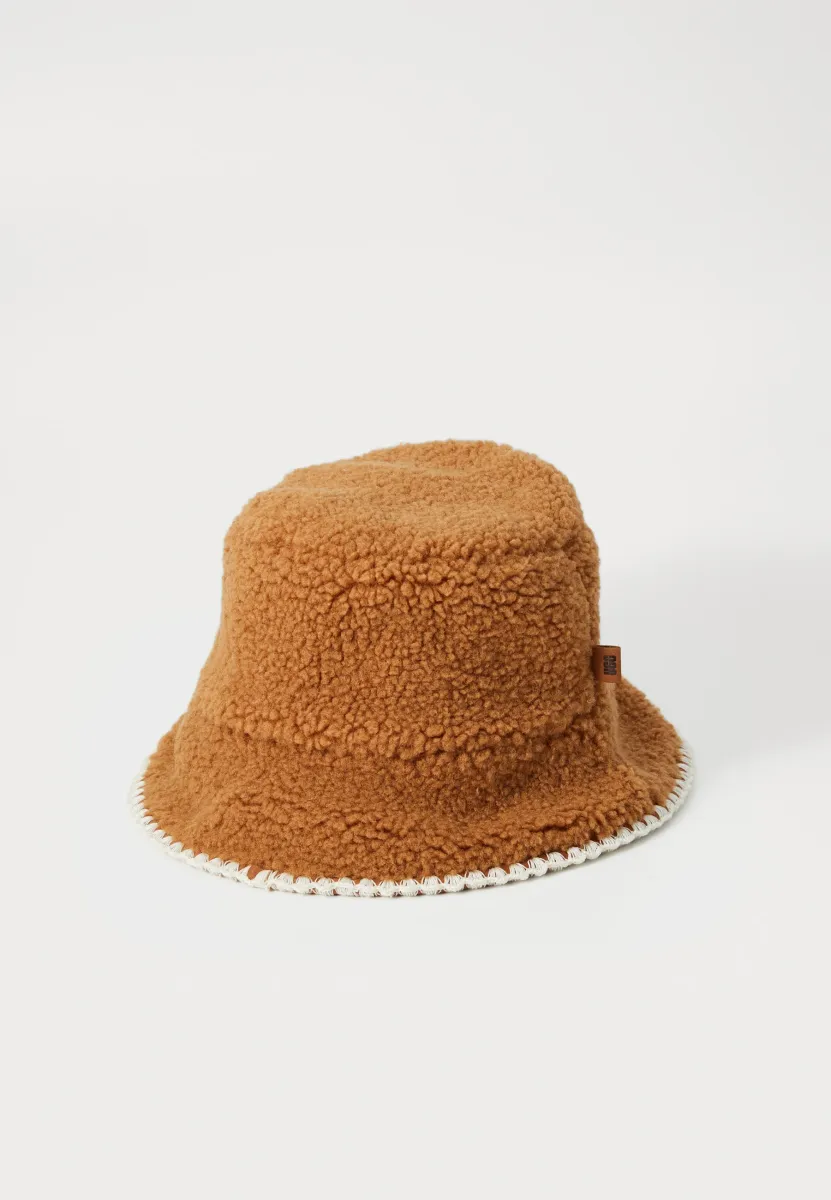 FLUFF SCALLOPED HAT UNISEX - Hut - chestnut